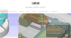 Desktop Screenshot of condacam-online.de